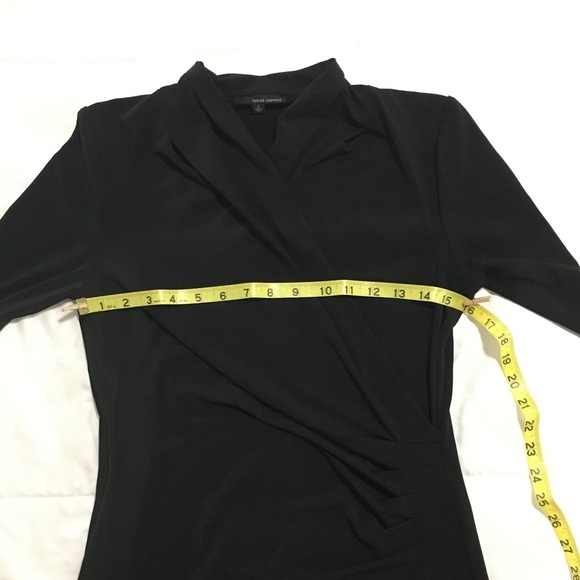 Elegantly Draped Long-sleeved Top - Picture 5 of 6